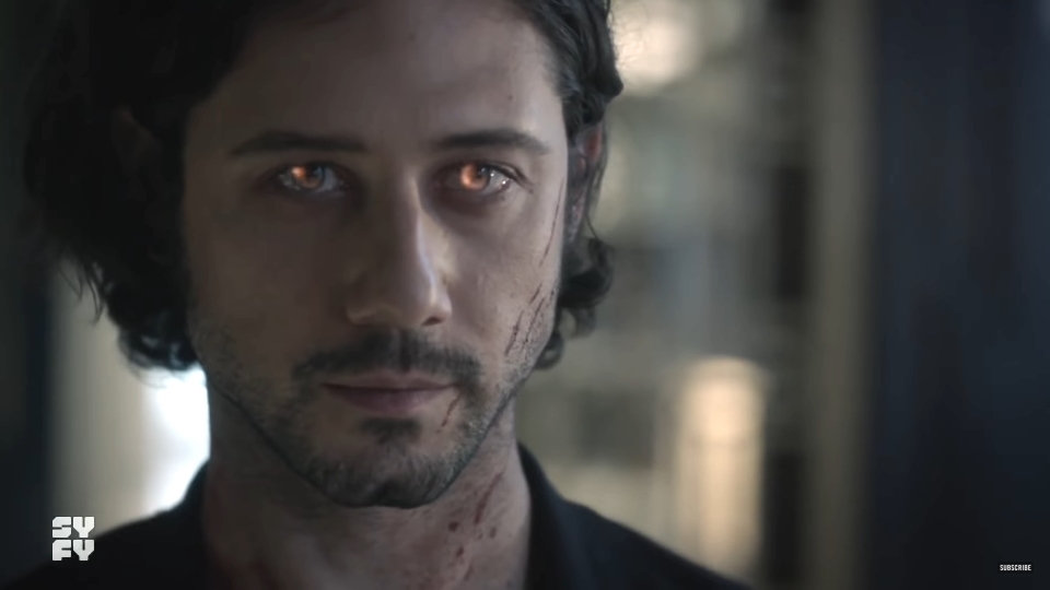 The Magicians season 4 Possessed!Eliot with yellow eyes